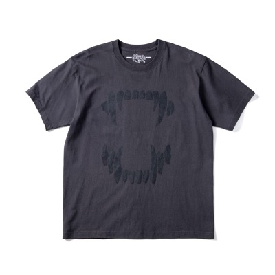 GERUGA GR-C-202 PRINT TEE 牙 LIGHT BLACK