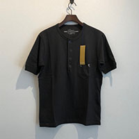 GERUGA GR-C-77 HENLY NECK T-S FADE BLACK