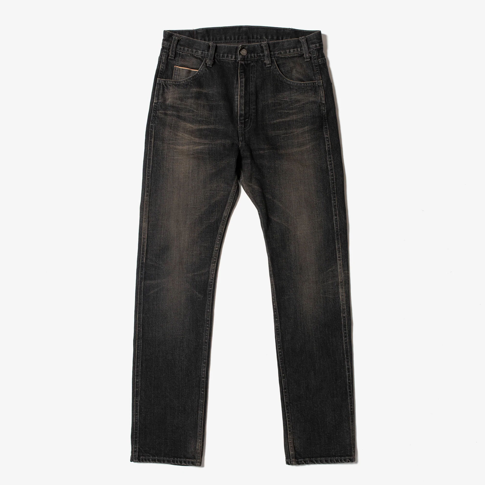 DP-73 SLIM FIT 5P WASHED DP BLACK