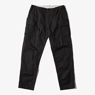 LOST CONTROL L22A3-3025 HERRINGBONE MONKEY PANT BLACK