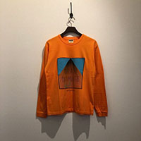 LOST CONTROL L18S1-1004 GRAPHIC LS TEE MADMAN ORANGE