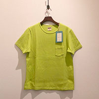 LOST CONTROL L18S1-1005 CN SS TEE PLAIN GREEN