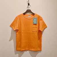 LOST CONTROL L18S1-1005 CN SS TEE PLAIN ORANGE