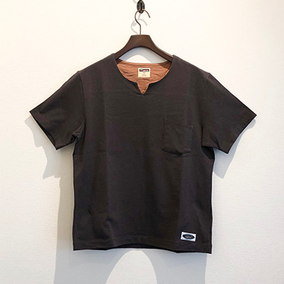 LOST CONTROL L19S1-1005 SKIPPER TEE CHARCOAL