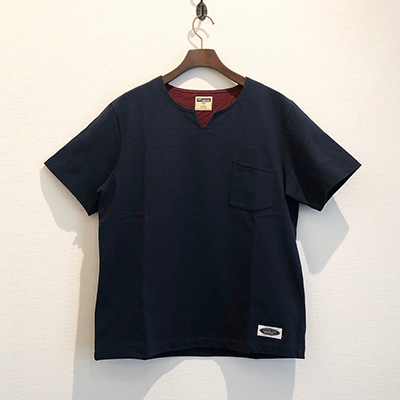 LOST CONTROL L19S1-1005 SKIPPER TEE NAVY