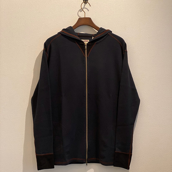 LOST CONTROL L19W3-1003 HOODED ZIP THERMAL BLACK