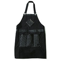 RUDE GALLERY BLACK REBEL BR2757 REBELS MECHANIC APRON BLACK