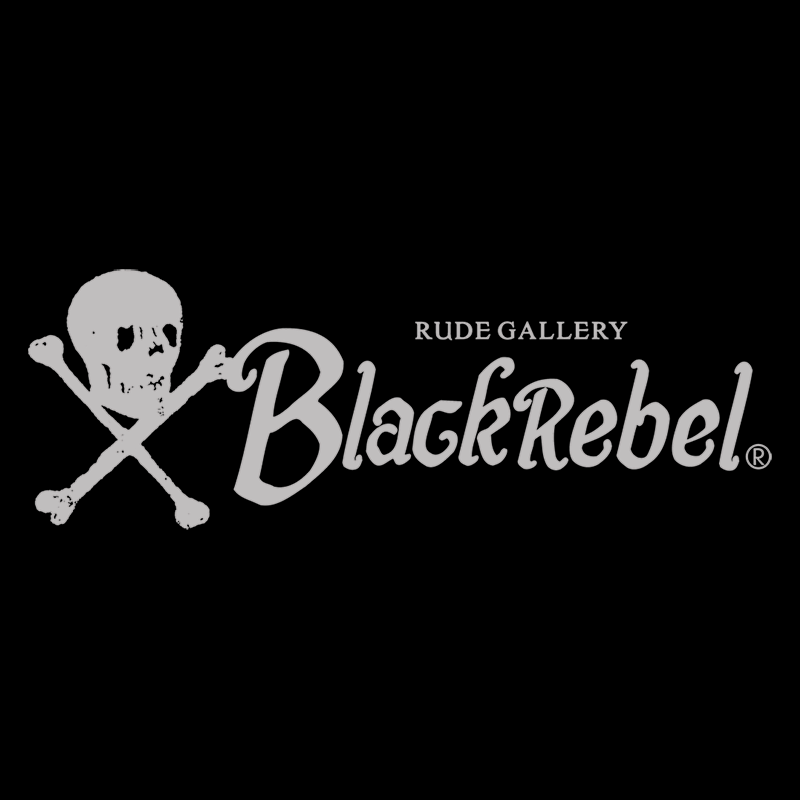 RUDE GALLERY BLACK REBEL LOGO