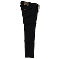 RUDE GALLERY 65209 RIGID TYPE-1 DENIM PANTS SLIM BLACK