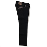 RUDE GALLERY 65215 RIGID TYPE-2 DENIM PANTS TIGHT STRAIGHT BLACK