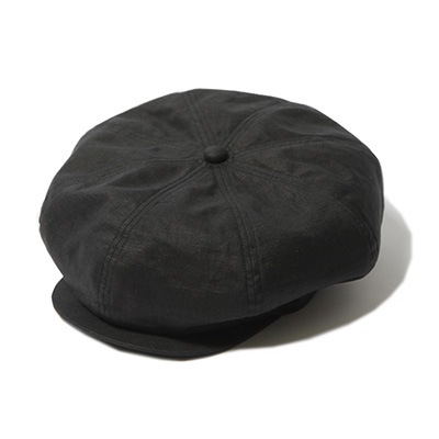 RUDE GALLERY RG0139 RG EMB LINEN CASQUETTE BLACK