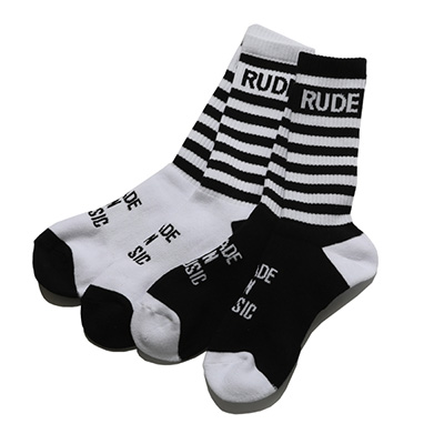 RUDE GALLERY 69648 RUDE BORDER SOCKS