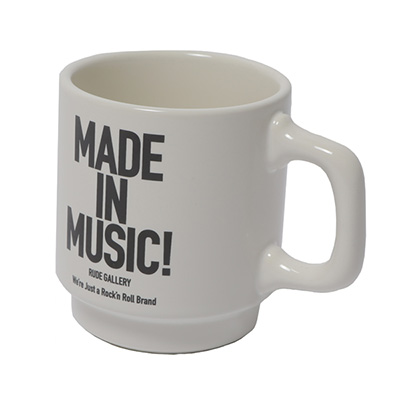 RUDE GALLERY RG0086 MADE IN MUSIC MUG