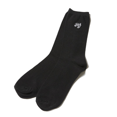 RUDE GALLERY RG0165 BASIC SOCKS BLACK