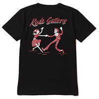 RUDE GALLERY 68435 DEADLY DANCE PARTY TEE DANCE BLACK