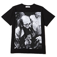 RUDE GALLERY 68502 BIG SILHOUTTE TEE ALLEN BLACK