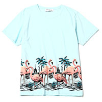 RUDE GALLERY 68542 FLAMINGO TEE MINT