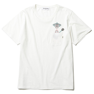 RUDE GALLERY 68793 MARIACHI PKT TEE WHITE