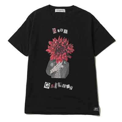 RUDE GALLERY 69726 DAHLIA PUNKS TEE BLACK