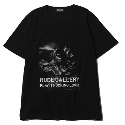 RUDE GALLERY RG0056 SKULL TEE BLACK