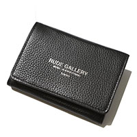 RUDE GALLERY 68858 LEATHER SHORT WALLET BLACK