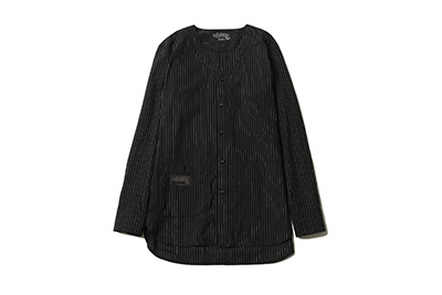 SUNDINISTA EXPERIENCE SE0226 jiNBEi STRiPe SHiRT upper BLACK-STRIPE