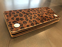 THE FOOL 4543-4742 LEOPARD BIKER WALLET